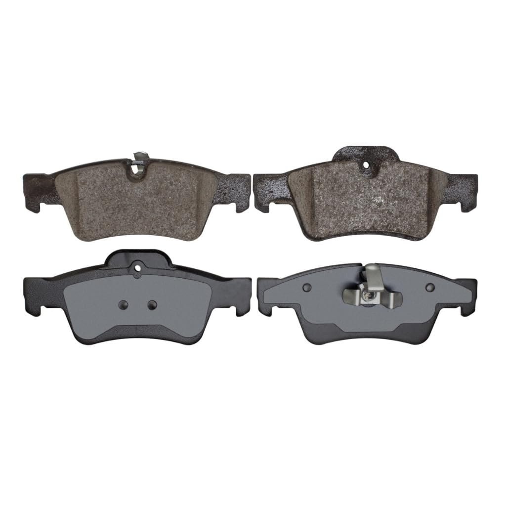 Disc Brake Pads For Mercedes Benz Ml500 R500 2006 2007 Ceramic Electronic Pad Wear Sensor 2 03 In Inner Height Front