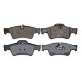 Disc Brake Pads For Mercedes Benz Ml500 R500 2006 2007 Ceramic Electronic Pad Wear Sensor 2 03 In Inner Height Front