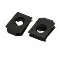 A 25pcs Fit M3 St3 5 Screw 65mn Steel Speed Fastener U Nut Black 12 7mm X 9mm 