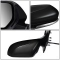 Auto Dynasty To1320355 Factory Style Driver Left Side Mirror Manual Folding Power Adjust Heated Glass Compatible With Toyota