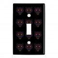 Black Panther Leopard Jaguar Face Tribal Plastic Wall Decor Toggle Light Switch Plate Cover 