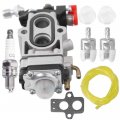 Carburetor W Gasket Fuel Line Spark Plug For Husqvarna 350bt 150bt Backpack Leaf Blower Redmax Ebz8000 Ebz8000rh Ebz8500