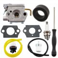 Carburetor For C1q-p22c 753-04338 7922-10629a 753-04318 753-04331 790r With Gaskets Fuel Filter Air Spark Plug And Lines 