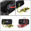 4pc Trailer Dually Bed Fender Led Side Marker Light Compatible With Chevy Silverado Gmc Sierra 2500 3500hd 15-19 Smoked