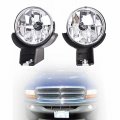 2pcs Fog Lights With Bulbs Replacement For 1997-2000 Dakota Pickup Truck 1998-2000 Durango Ch2592104 Ch2593104 