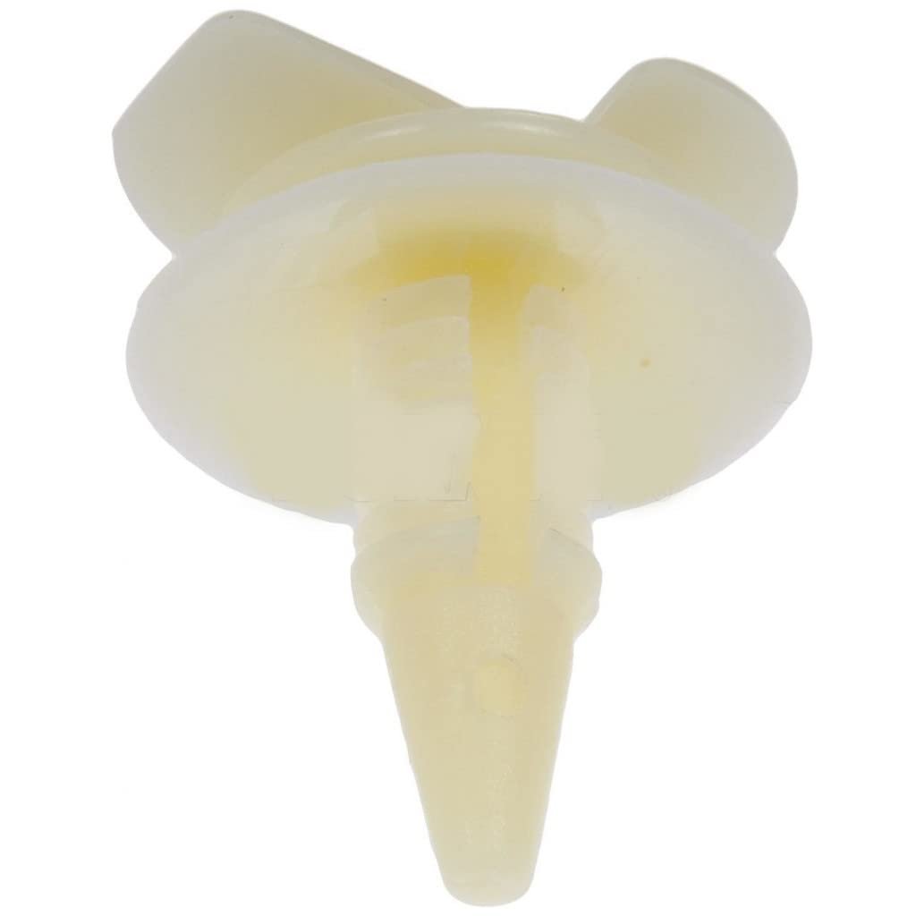 Panel Trim Retainer For Chevy Cavalier 1991 Interior White Nylon 3 Pieces 15 16 In Head Diameter Replacement 15600382 16656935x