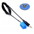 Hqrp Audio Cable 8-pin Iso To 3 5mm Compatible With Maserati 4200 Grand Sport Spider Becker Infotainment Radio Be7801 Coaster