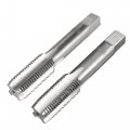 Uxcell Metric Hand Tap M12 Thread 25 Pitch 4 Straight Flutes H2 Alloy Tool Steel Bottom Er Screw Tap Set Tapping Tools For