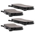 Niche Front Rear Brake Pad Set For Harley-davidson 41300033 Semi-metallic 