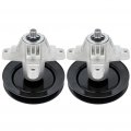 Aintier New Spindle Assembly Pack 2 Fits For Mtd For 918-04461 618-04461 618-04456 918-04456