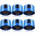 6 Pcs Photocell Twist Lock Sensor Auto On Off Switch Dusk To Dawn Light Control For Outdoor Lights 120v 277v Blue 