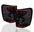 Tail Brake Lights Rear Lamps Smoke For 1999-2004 Jeep Grand Cherokee 