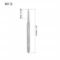 Uxcell Metric Machine Tap M1 5 Thread 0 35 Pitch High Speed Steel Screw Taps Micro Threading Tapping Tool 10pcs