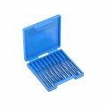 Uxcell Metric Machine Tap M1 5 Thread 0 35 Pitch High Speed Steel Screw Taps Micro Threading Tapping Tool 10pcs