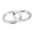X Autohaux 4pcs Od 72 6mm To Id 56 Aluminium Alloy Car Hub Centric Rings Wheel Bore Center Spacer