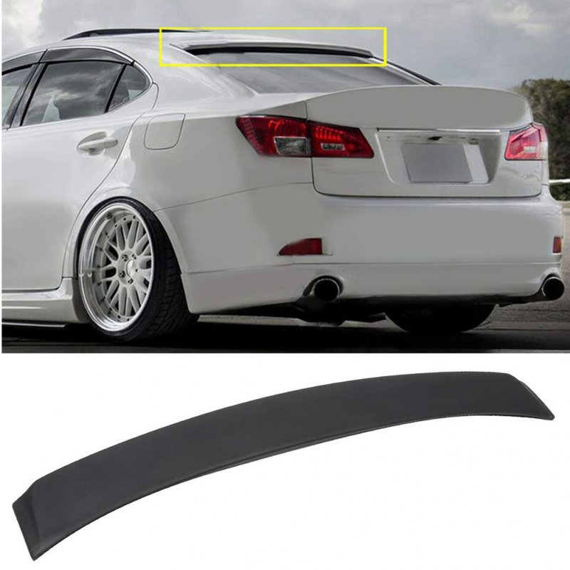 Rear Spoiler Wing For Lexus Is350 4 Door 3 5l Base Abs Trunk Lip Black