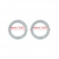 X Autohaux 20pcs Engine Oil Crush Washers Drain Plug Gaskets 8mm Id 12mm Od For Car