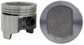 Set Of 6 D Shaped Dish Top Pistons For 79-90 Amc Jeep 4 2l 258 030 0 75mm Oversized 3 780in Bore Diameter 