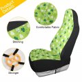 Burbuja Shamrocks Front Car Seat Cover Breathable Protectors Universal Fits Suv Cars Truck Non-slip 1 Pack