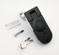 Rv Compartment Lock Trigger Latch Baggage Door With Key Flat Bracket Long Grip Arm Adjustable Range 1 77 -2 25 45-57mm 