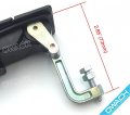 Rv Compartment Lock Trigger Latch Baggage Door With Key And Flat Bracket Adjustable Grip Range 1 77 In To 2 25 Replacement