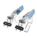Xkh Group 2 X Cnc Machined Aluminum Anti-glare Glass Motorbike Rearview Mirrors 6mm Thread