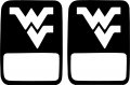 Jeeptails West Virginia Tail Lamp Light Covers Non-led For Jeep Gladiator 