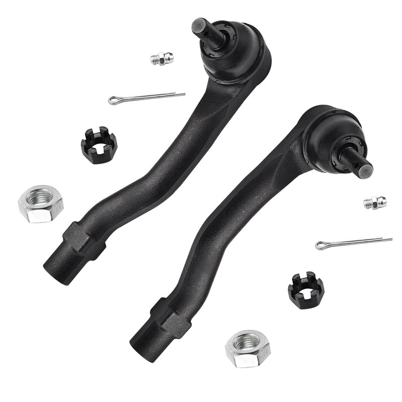 Front Outer Tie Rod Ends 2pc Set For 2002 2003 Toyota Camry Lexus Es300 Replacement Steering Link Es3600 Es3601