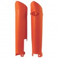 Lower Fork Cover Set Ktm Orange For 250 Xc-w E-start 2008-2015 