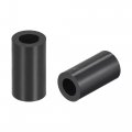 Uxcell Abs Round Spacer Washer Id 4 2mm Od 7mm L 15mm Plastic Standoff For 3d Printer Tv Wall Mounting Electrical Outlet Black