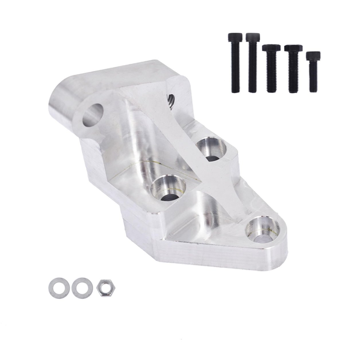 3pcs Bolt Engine Billet Post Mount Replacement For Civic Integra Crx 1988 1993 Brushed Finish Bracket Set