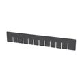 Akro-mils 41223 6 Pack Plastic Divider For Akro-grid Slotted Stackable Dividable Storage Tote Container Box 33223 Short 