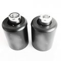 Xkh- Motorcycle Bar Ends Compatible With Kawasaki Ninja Ex250 Ex500 Ex650r Zx6r-636 Zrx1100 Zzr1200 Black B00y44l3yk