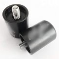 Xkh- Motorcycle Bar Ends Compatible With Kawasaki Ninja Ex250 Ex500 Ex650r Zx6r-636 Zrx1100 Zzr1200 Black B00y44l3yk