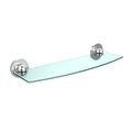 Allied Brass 1033 18-sch 18 Beveled 1 4 Glass Shelf Satin Chrome 