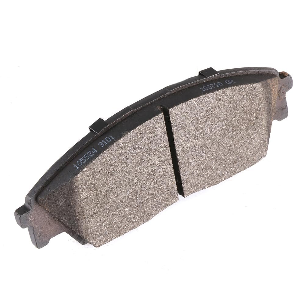 D374 D373 Front And Rear Disc Brake Pad Set With Hardware For Honda Civic 1988 1989 Ceramic Semi Metal Pads