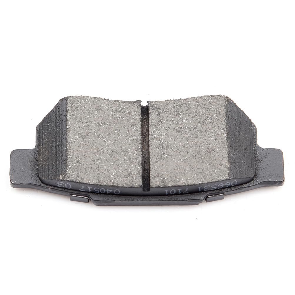 D374 D373 Front And Rear Disc Brake Pad Set With Hardware For Honda Civic 1988 1989 Ceramic Semi Metal Pads