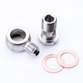 Kinugawa Billet Alumimum Turbo Oil Return Drain Flange 10an Fit Dsm 4g63t 1g 2g Evo 8 9 10
