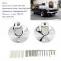 Sunvisor Support Bracket Car Sun Visor Brackets With Screw Bushing Chrome Plating Replacement For Camaro 1967a 1969