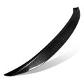 P-type Rear Car Trunk Lid Spoiler Compatible With Honda Civic Sedan 2016-2021 Glossy Black Carbon Fiber