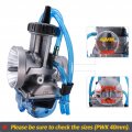 Svkzgfz Pwk 40mm Carburetor For Honda Cr250 Cr500r Atc250r Trx250r Yamaha Yfz350 Yz250 Suzuki Quadzilla Quadracer 500 Lt500r