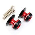 Mc Motoparts Twall 10mm Cnc Swingarm Spools For Vulcan 650 S En650 2015-2017 15 16 17 Red 