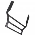 Secosautoparts Carbon Fiber Interior Cd Panel Decor Cover Trim Compatible With Ford Mustang 2015-2019