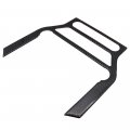 Secosautoparts Carbon Fiber Interior Cd Panel Decor Cover Trim Compatible With Ford Mustang 2015-2019