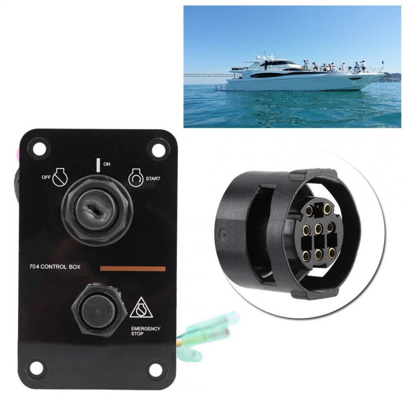 Yamaha Outboard Key Switch Panel 12v Single Assembly For Yacht 704-82570-12-00 Boat
