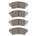 Front Disc Brake Pads For Lexus Gs350 2013 To 2020 Ceramic Friction Mechanical Wear Sensor 1 83 Inner Height 4 54 In Pad Width 