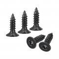 Uxcell 50pcs Flat Head Torx Screws M5 X 16mm 304 Stainless Steel Countersunk Self Tapping Anti-theft Wood Tamper Resistant Fit