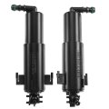 A-premium Headlight Washer Nozzles Replacement For Bmw X6 E71 E72 2008-2014 Front Left And Right Pack Of 2