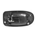 Rear Exterior Door Handle Pair For Buick Terraza 2005 2006 2007 Side Sliding Textured Black Without Key Hole Gm1520124 