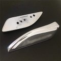 Semt-motorcycle Tank Pads Center Cover Compatible With Suzuki Hayabusa Gsxr1300 1986-2012 Chrome B074mkfrtp